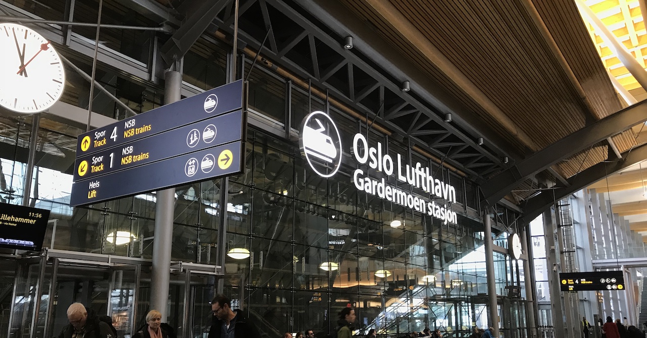 Oslo Airport (OUGN18 conference)